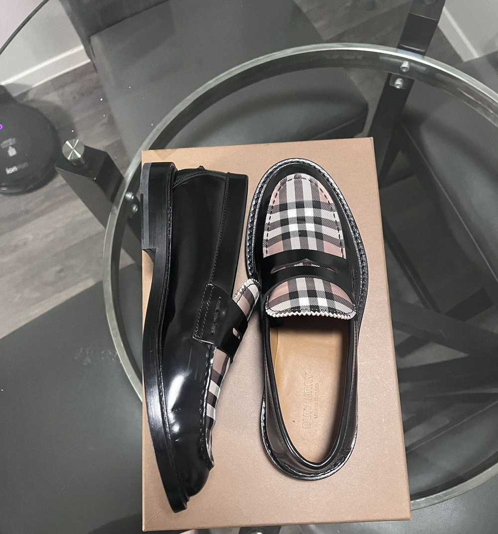 Burberry Burberry Black Croftwood Penny Loafers - image 5