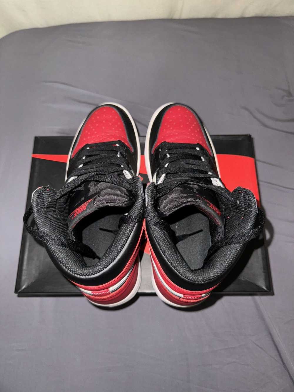 Jordan Brand × Nike Jordan 1 Bred Toe - image 5