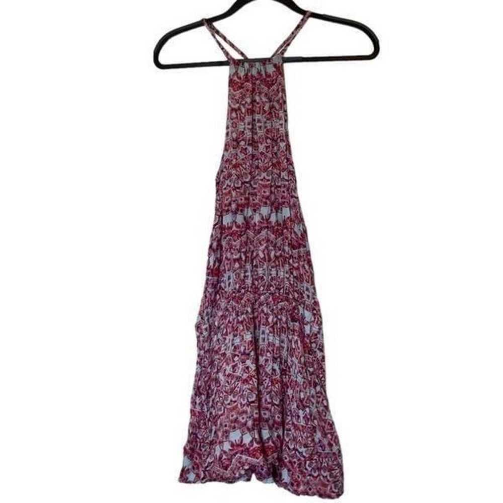 FREE PEOPLE Simone Batik Print Drop Waist Dress S… - image 2