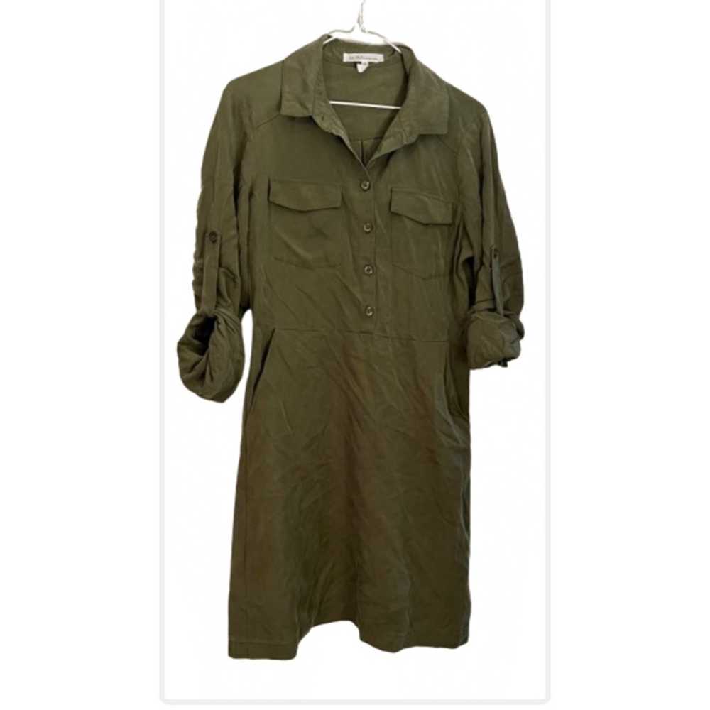 BCBG ARMY GREEN DRESS - image 3