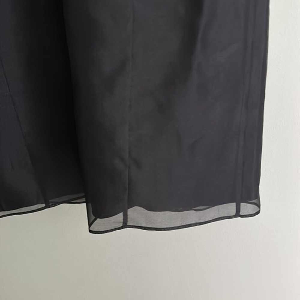 Ann Taylor Vintage Silk LBD Beaded Bodycon Sleeve… - image 6