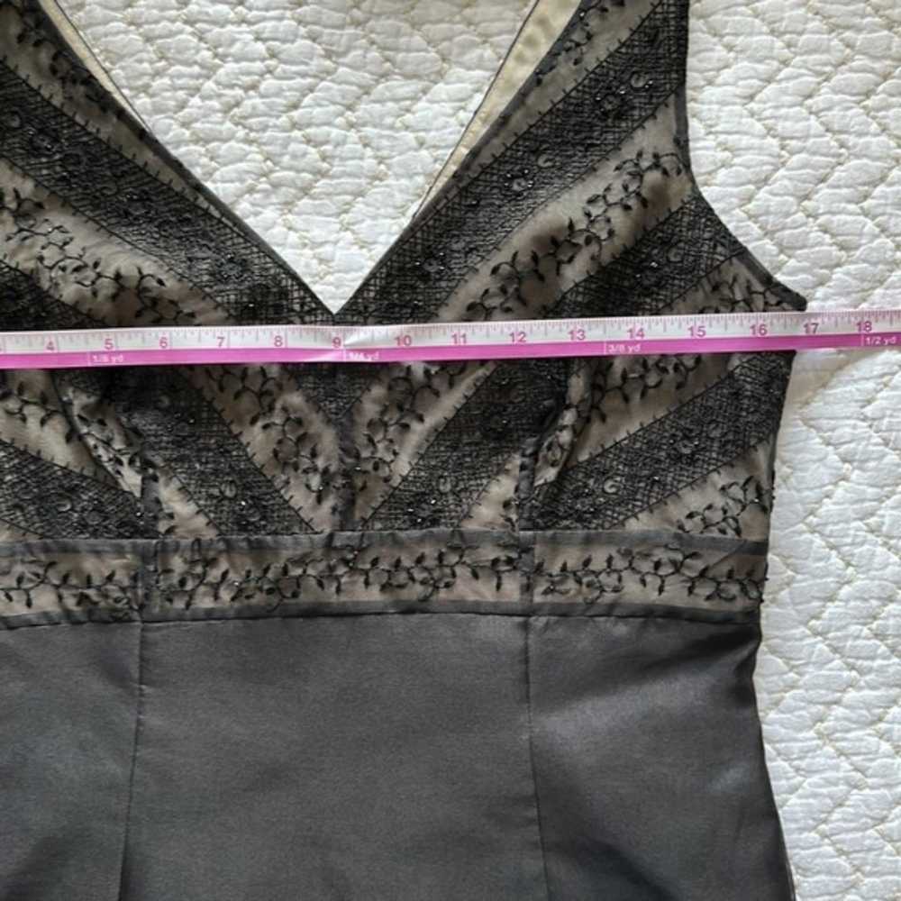 Ann Taylor Vintage Silk LBD Beaded Bodycon Sleeve… - image 8