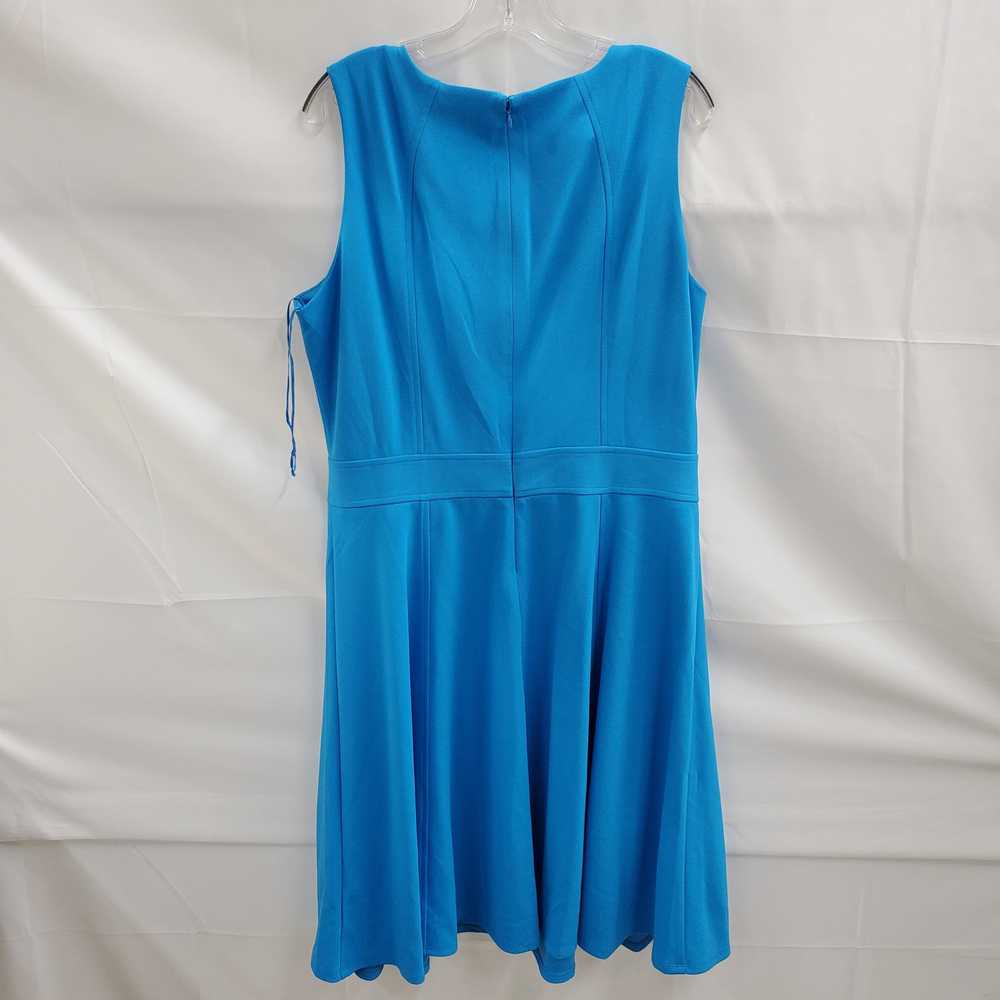 Liz Claiborne Aqua Blue Sleeveless Dress NWT Size… - image 3