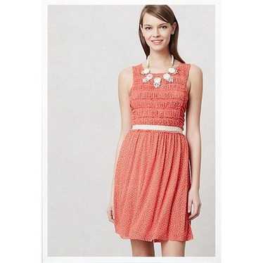 Anthropologie Postmark Orange Dress // XS