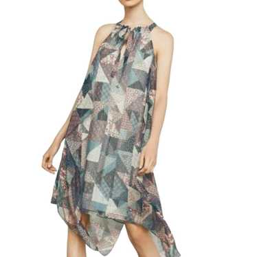 BCBGMAXAZRIA Womens Multicolor Sleeveless Handker… - image 1