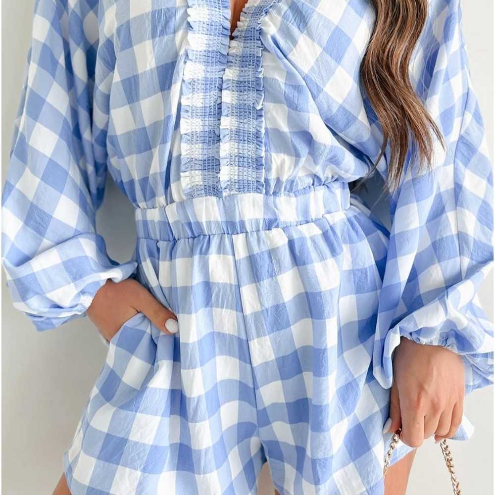 Gingham romper - image 5