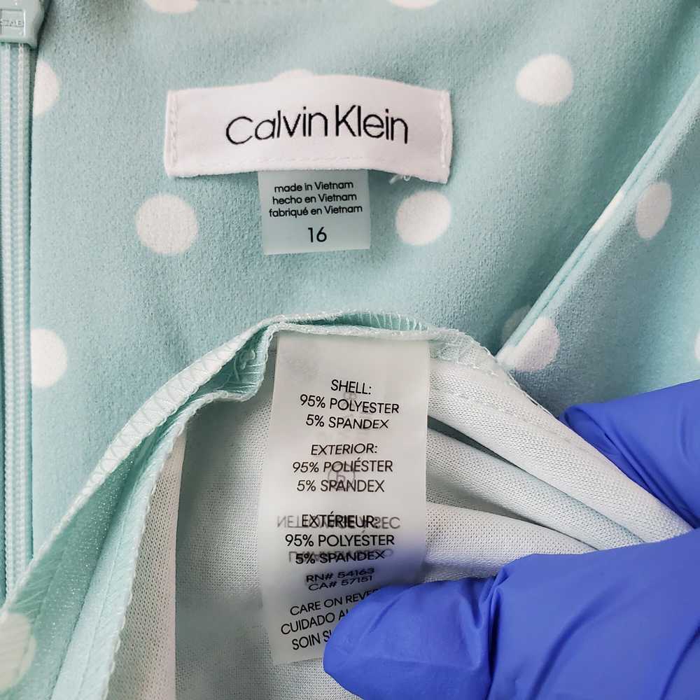 Calvin Klein Women's Sleeveless Polka Dots Maxi D… - image 3