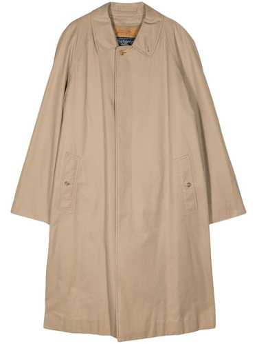 Burberry Pre-Owned 1990-2000s cotton-blend trench… - image 1
