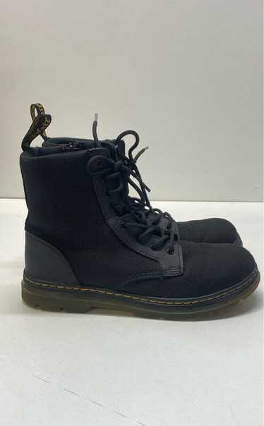Dr. Martens Combs Y Black Canvas Combat Boots Wome