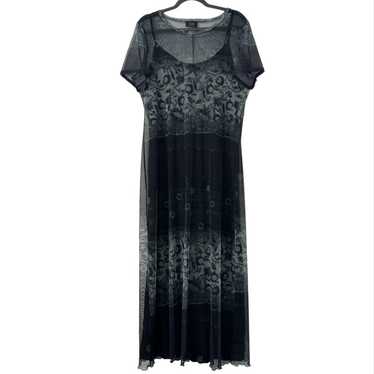 Teddi Dresses Vintage 00s Y2K Witchcore Grunge Fl… - image 1