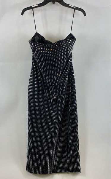 A L C Black Jeweled Bodycon Dress - Size 4