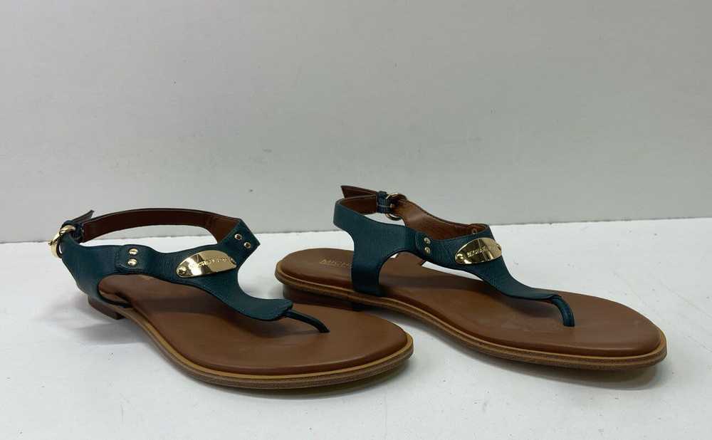 Michael Kors Green Thong Sandal Women 7.5 - image 3