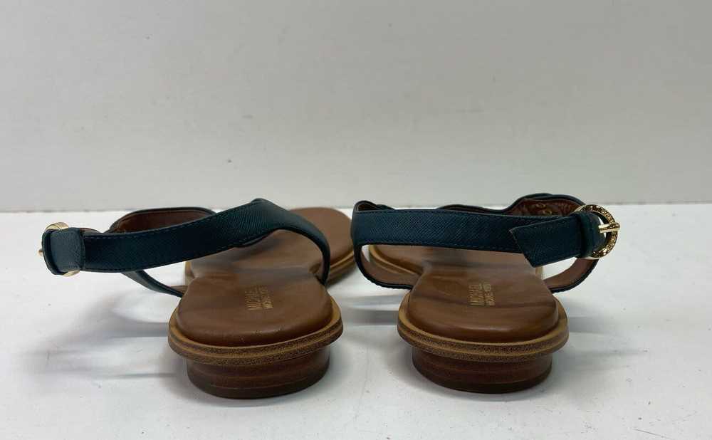 Michael Kors Green Thong Sandal Women 7.5 - image 4