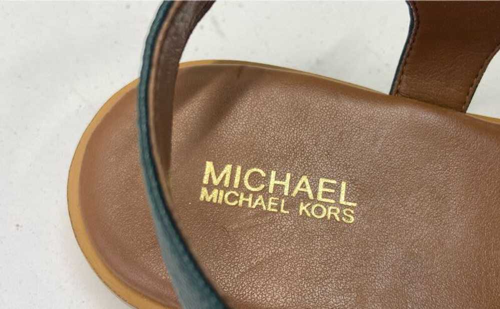Michael Kors Green Thong Sandal Women 7.5 - image 7