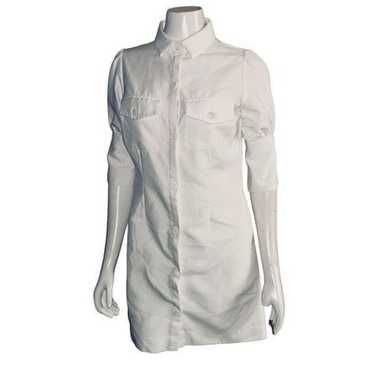 Gretchen Scott Button Up Shirt Dress Sz XS - image 1