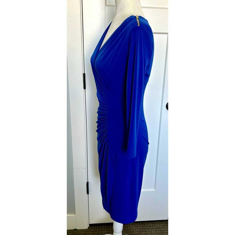Calvin Klein Bodycon 3/4 Sleeve Dress Electric Bl… - image 5