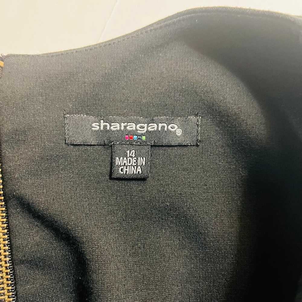 Sharagano Zipper Detail Sleeveless A Line Dress S… - image 5