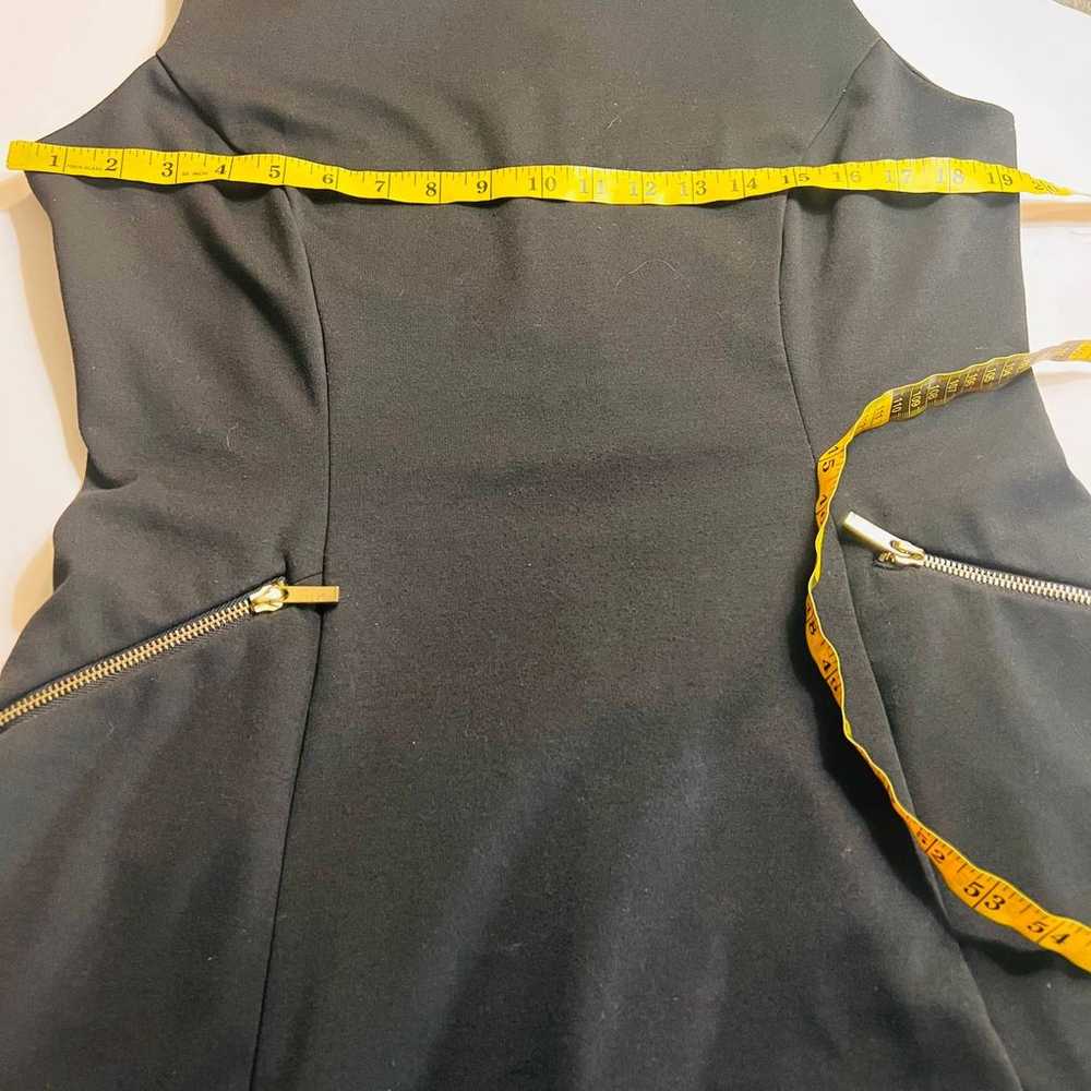 Sharagano Zipper Detail Sleeveless A Line Dress S… - image 7