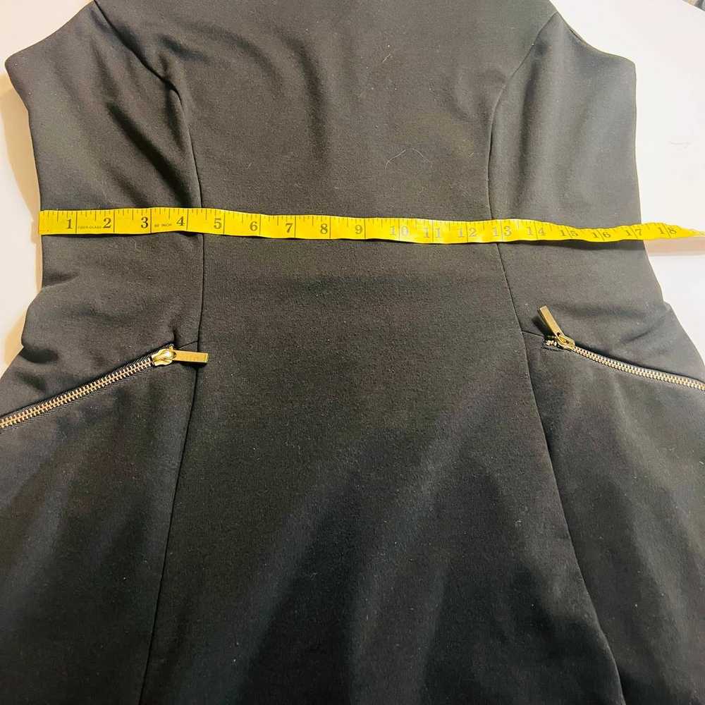 Sharagano Zipper Detail Sleeveless A Line Dress S… - image 8