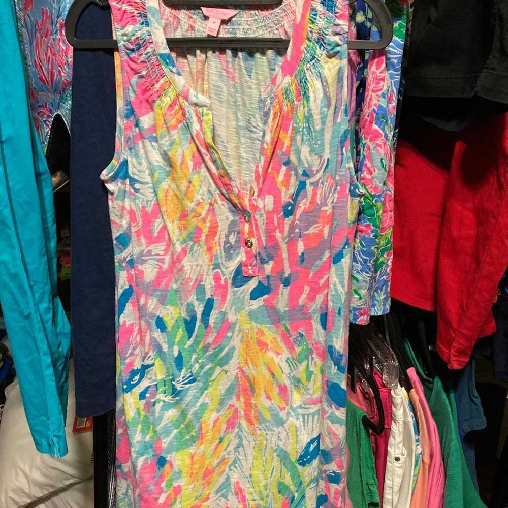 Lilly Pulitzer Dress medium Elsa - image 1