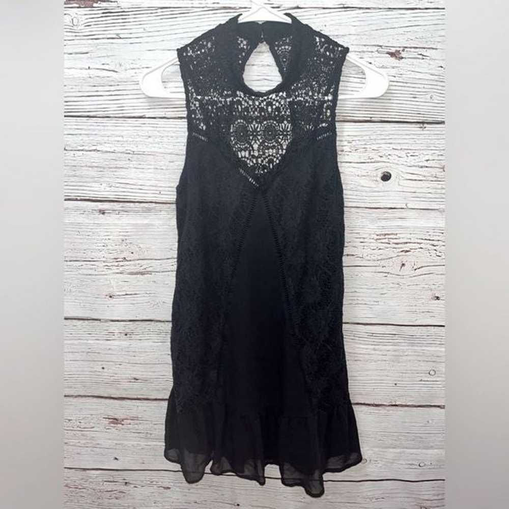 Abercrombie & Fitch Sheer Lace High Neck Dress - image 3