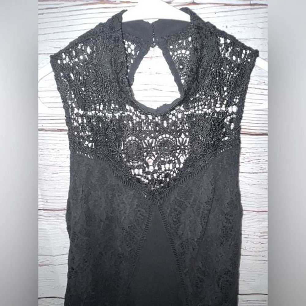 Abercrombie & Fitch Sheer Lace High Neck Dress - image 5