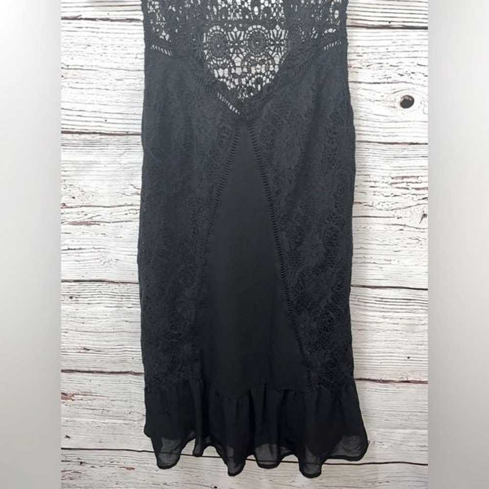 Abercrombie & Fitch Sheer Lace High Neck Dress - image 6