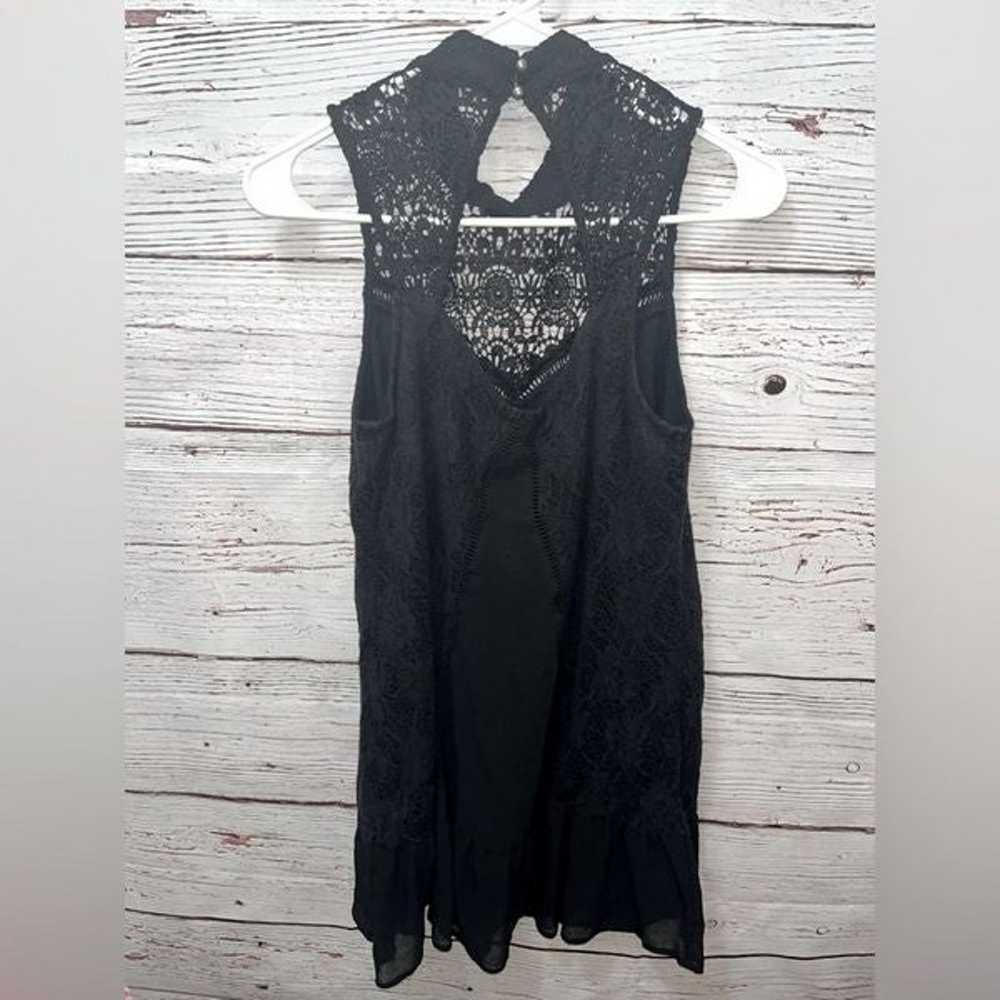 Abercrombie & Fitch Sheer Lace High Neck Dress - image 7