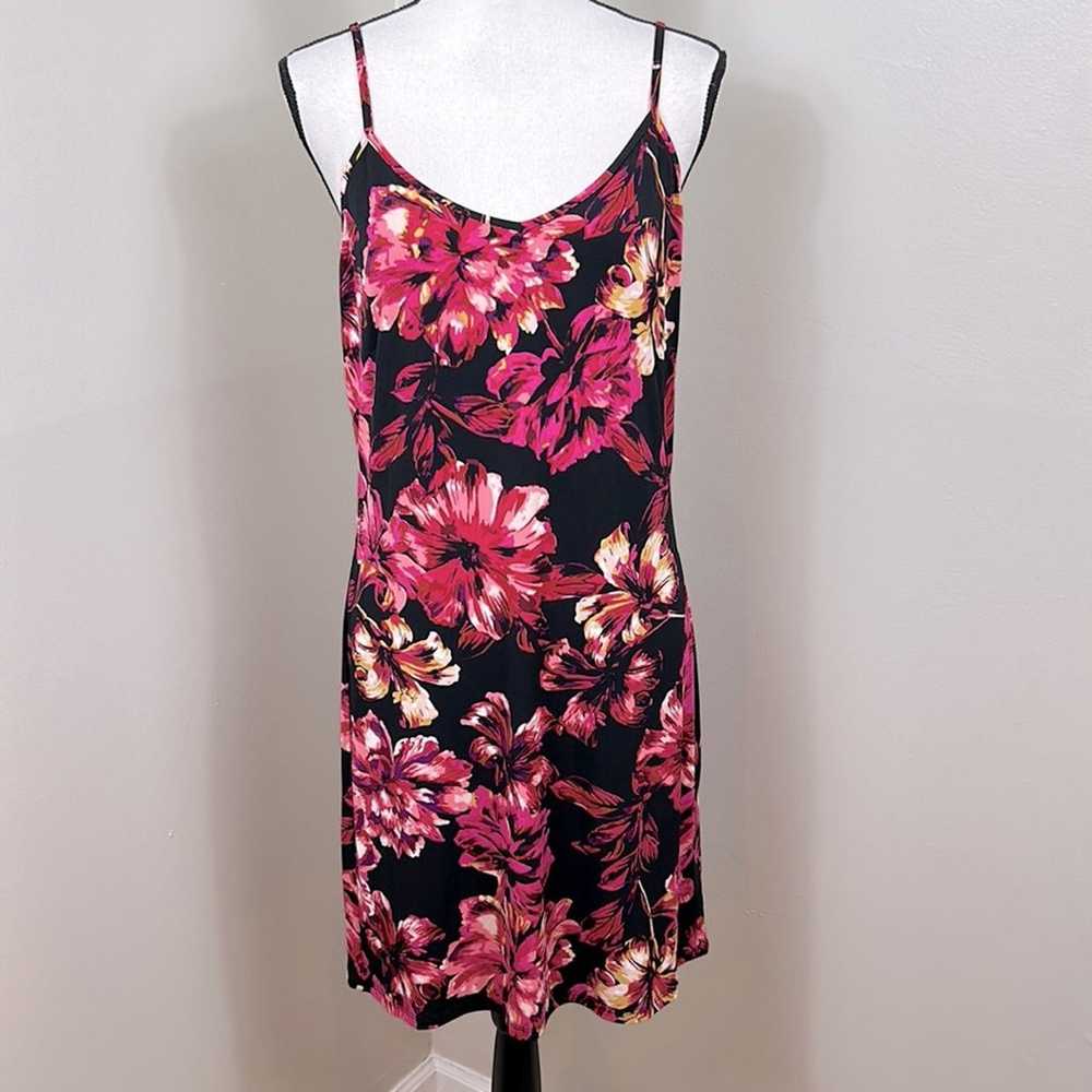 NEW WHBM Convertible Floral Faux Wrap Dress, 6 - image 7