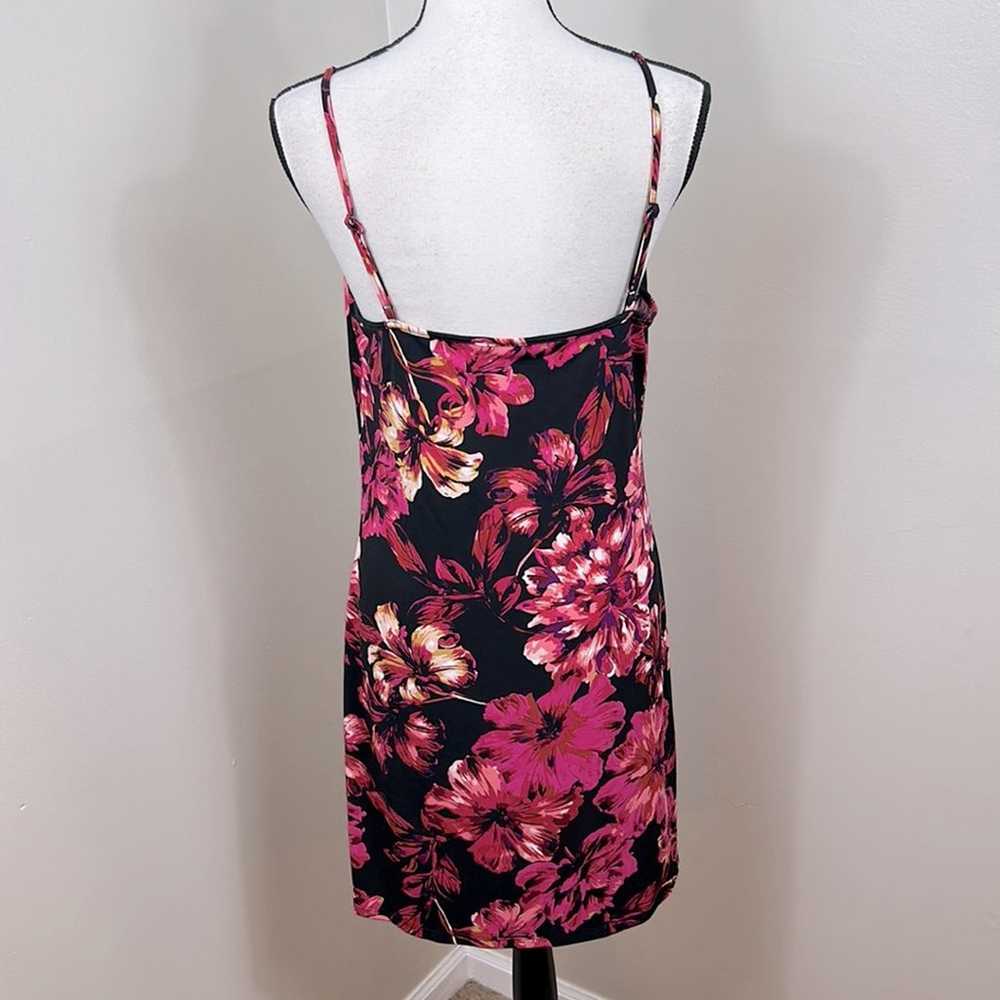 NEW WHBM Convertible Floral Faux Wrap Dress, 6 - image 9