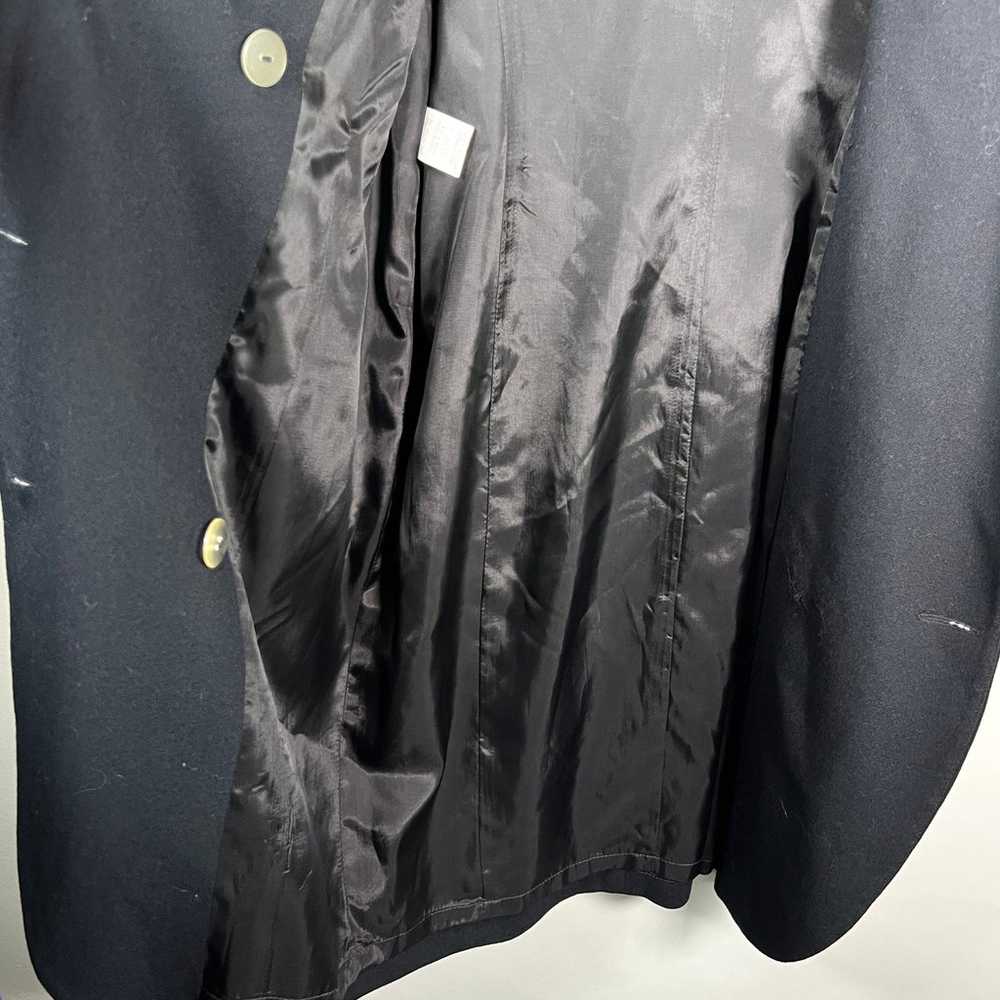 Vtg Paul Stanley Midi Dress V-Neck Sz 6 Long Slee… - image 6