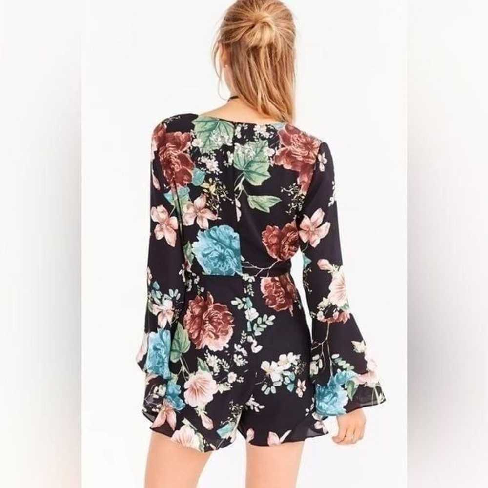 Bardot Amelia Floral Bell-Sleeve Romper - image 2