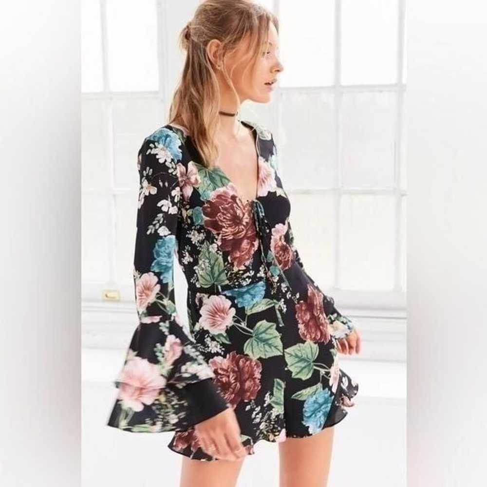 Bardot Amelia Floral Bell-Sleeve Romper - image 3