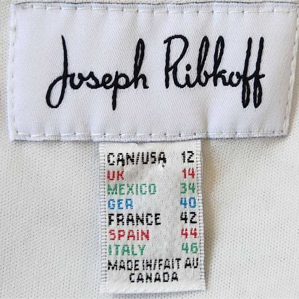 JOSEPH RIBKOFF paisley print sleeveless sheath dr… - image 11