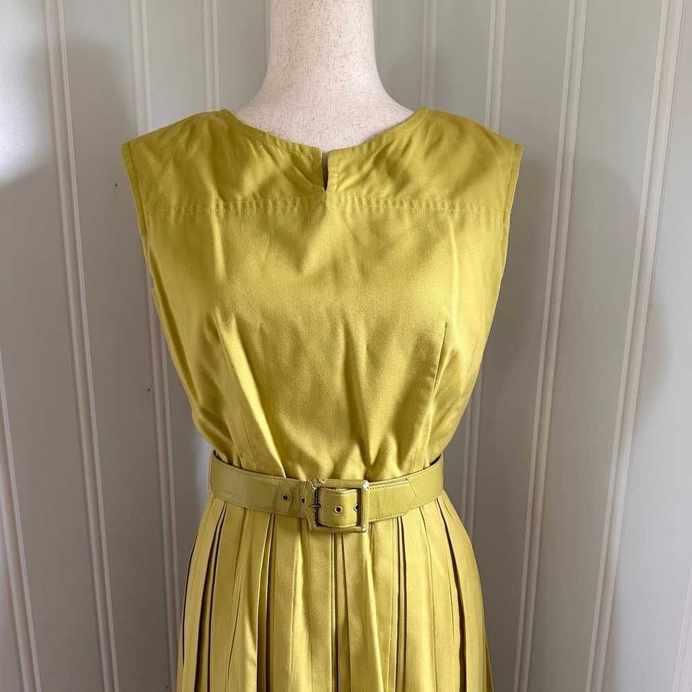 Vintage 60s Yellow California Girl Inc Dress set … - image 4