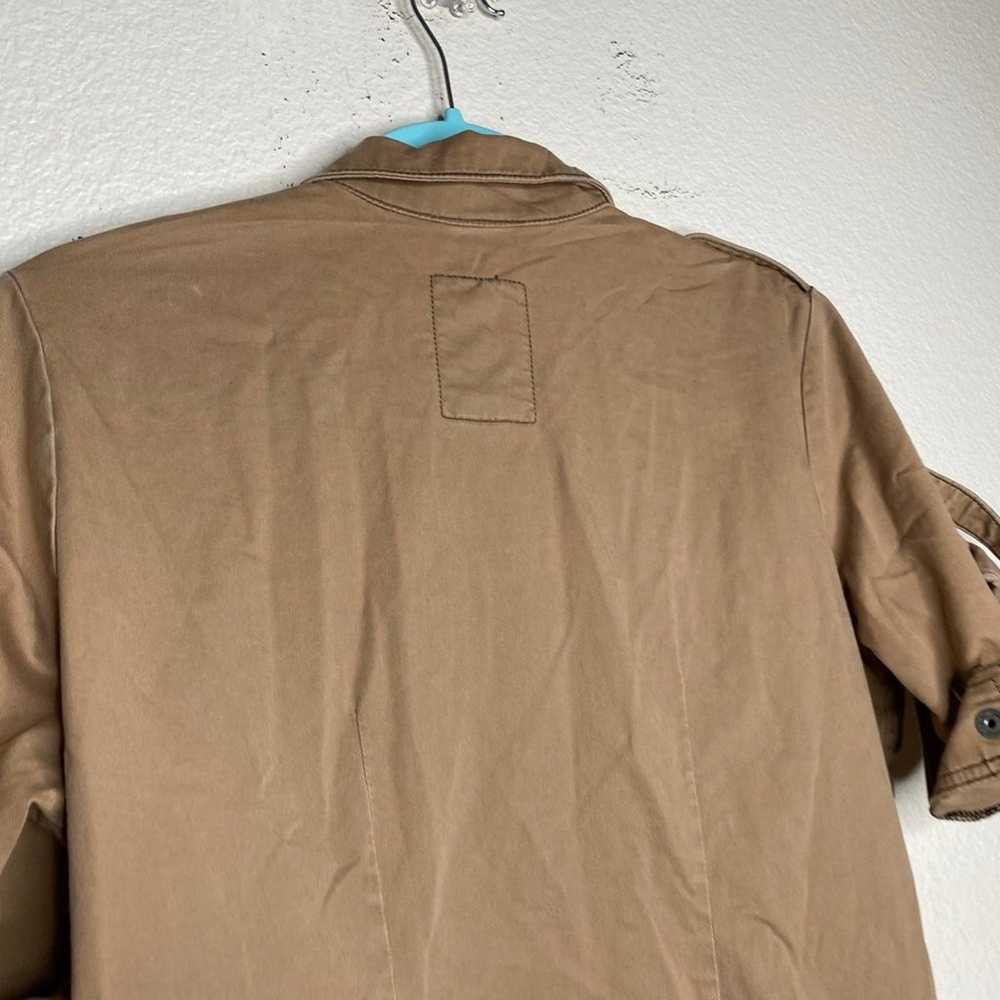 Vintage 90's Levi's Tab Twills Denim Mini Shirt D… - image 8