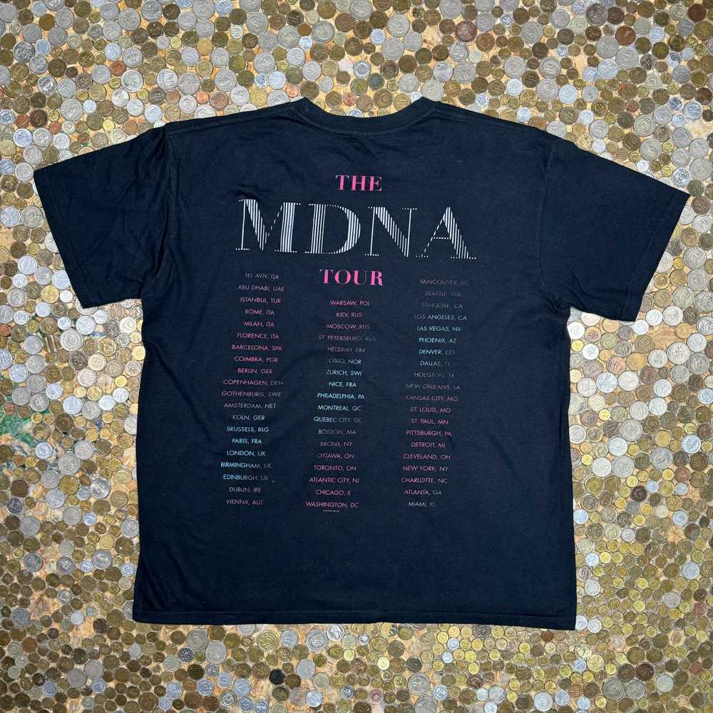 Vintage Madonna vintage MDNA concert tour 2012 t-… - image 3