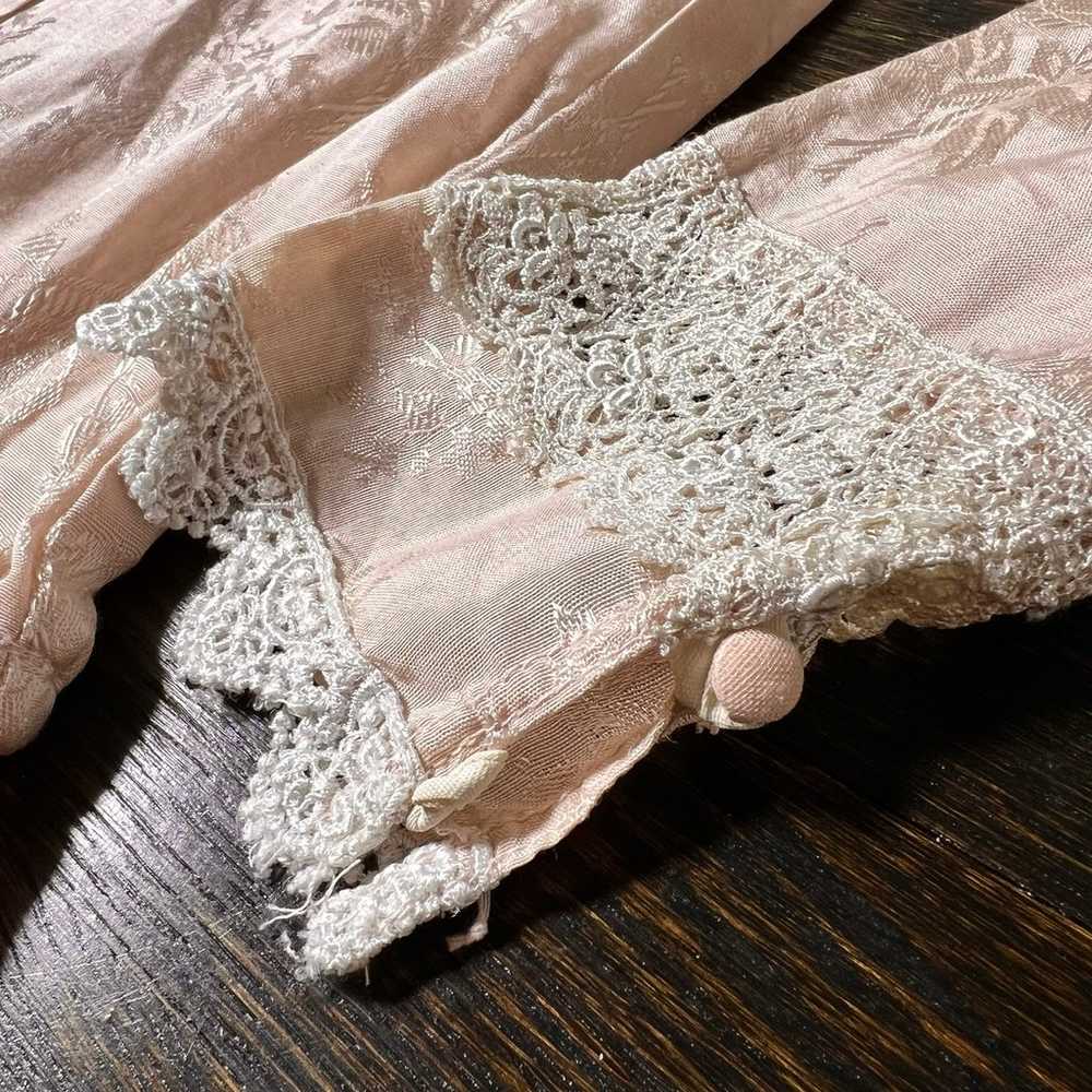 Scott McLintock Gunne Sax Vintage Light Pink Flor… - image 8