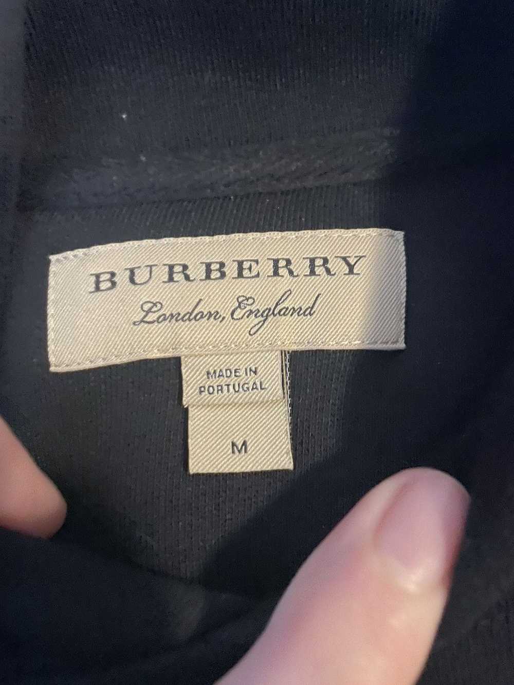 Burberry Burberry embroidered spell out hoodie - image 2