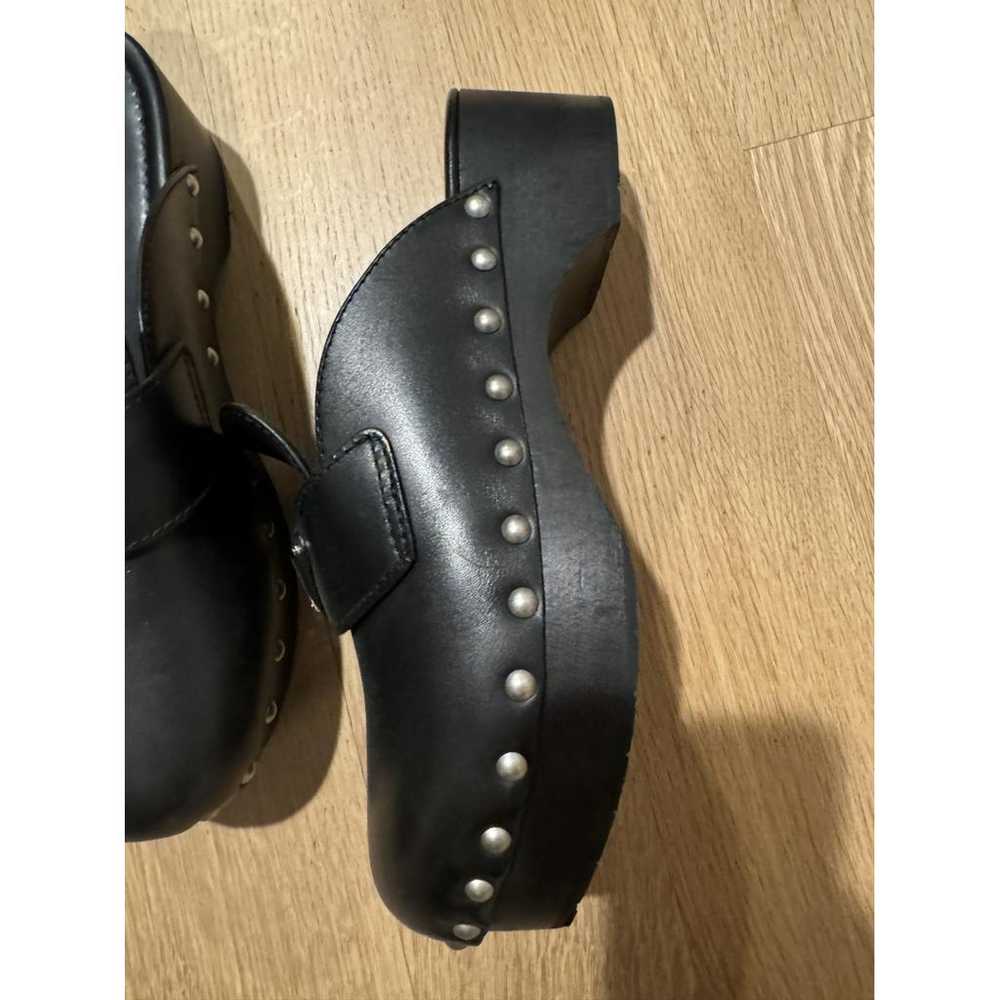 Prada Leather mules & clogs - image 4