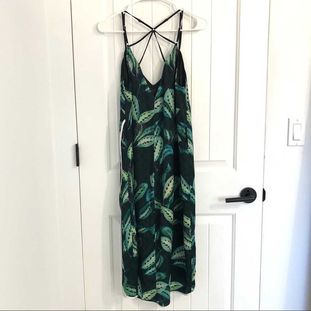 NWOT Adelyn Rae Tropical Prints Midi Dress Sz Sma… - image 4