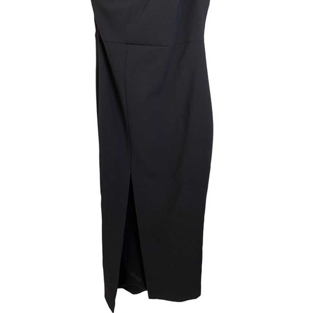 LIKELY SIZE 4 formal dress black maxi one shoulde… - image 3