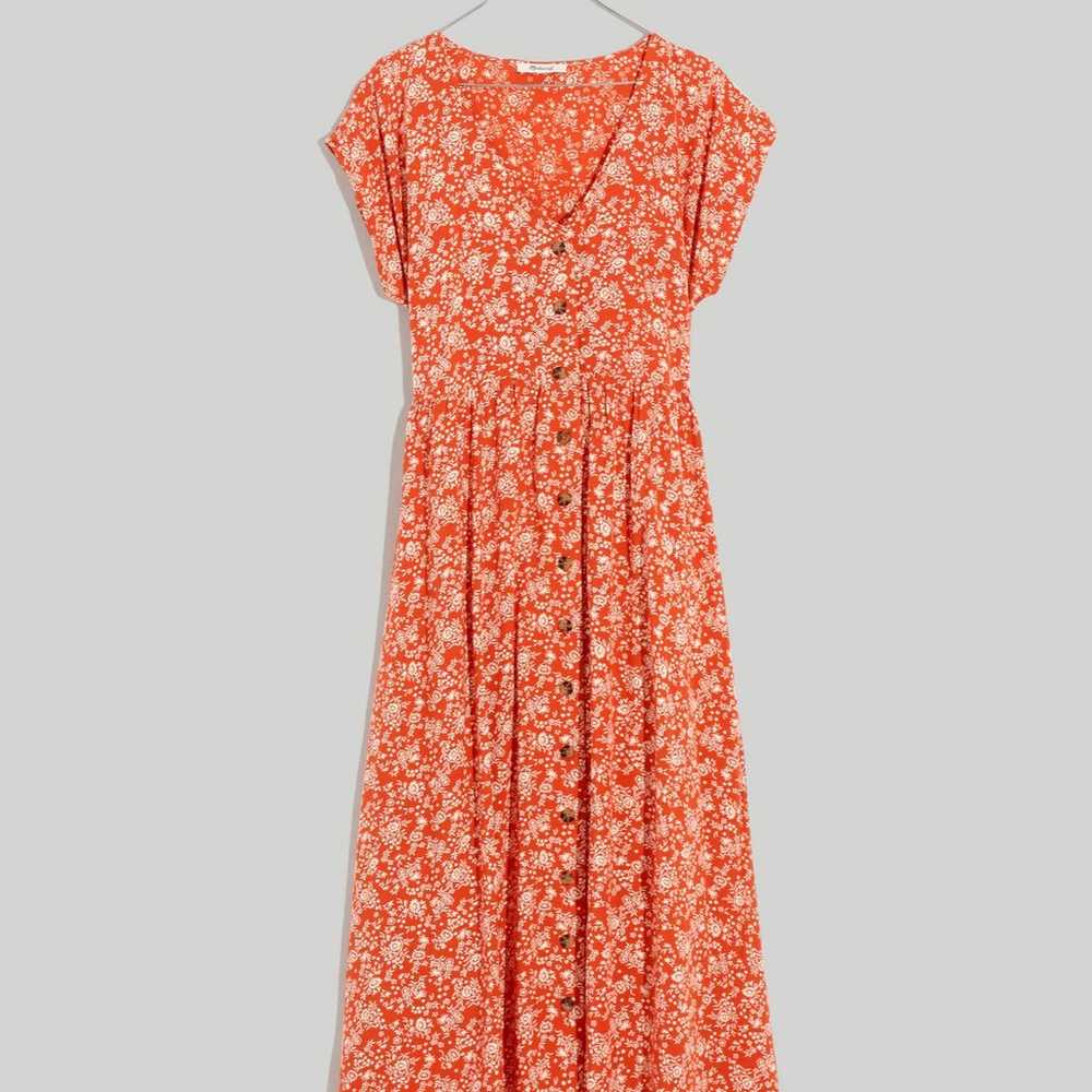 Madewell Button-Front Midi Dress in Piazza Floral… - image 5
