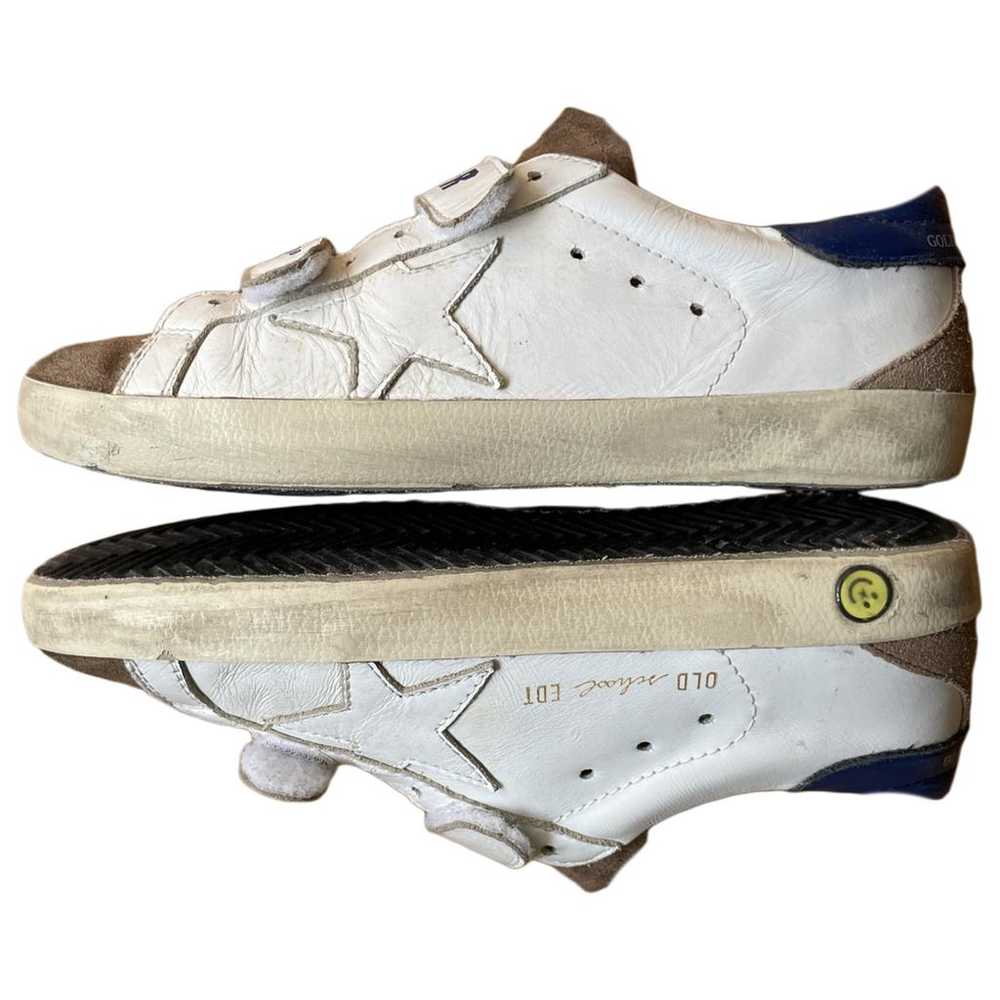 Golden Goose Old School leather trainers - image 1