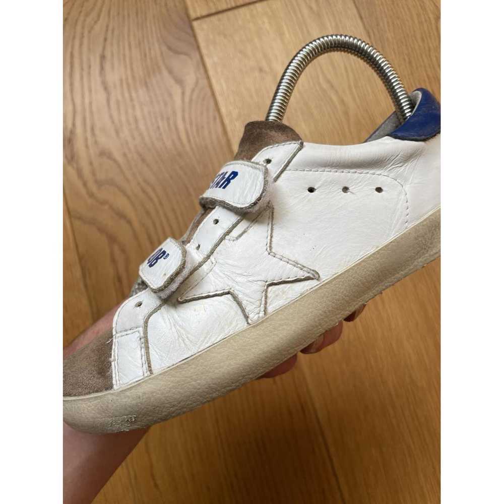 Golden Goose Old School leather trainers - image 3