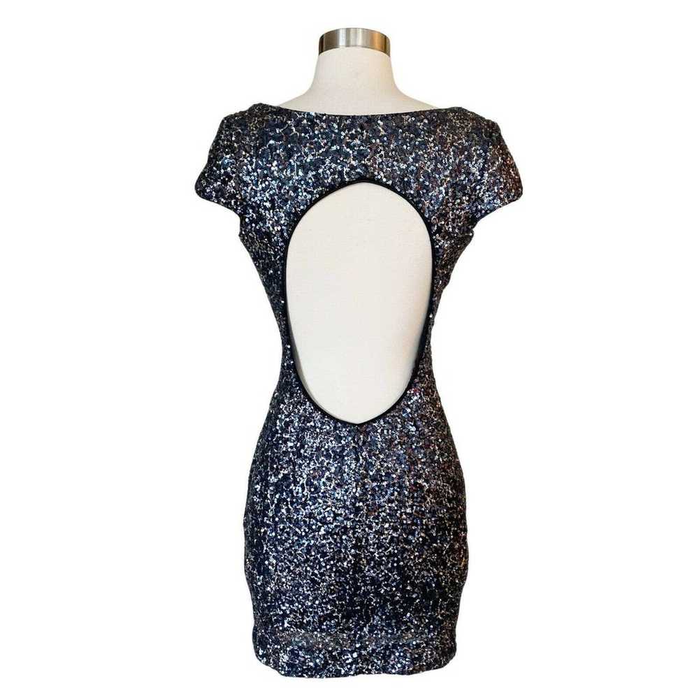 DRESS THE POPULATION Gabriella Mini Dress Sequins… - image 10