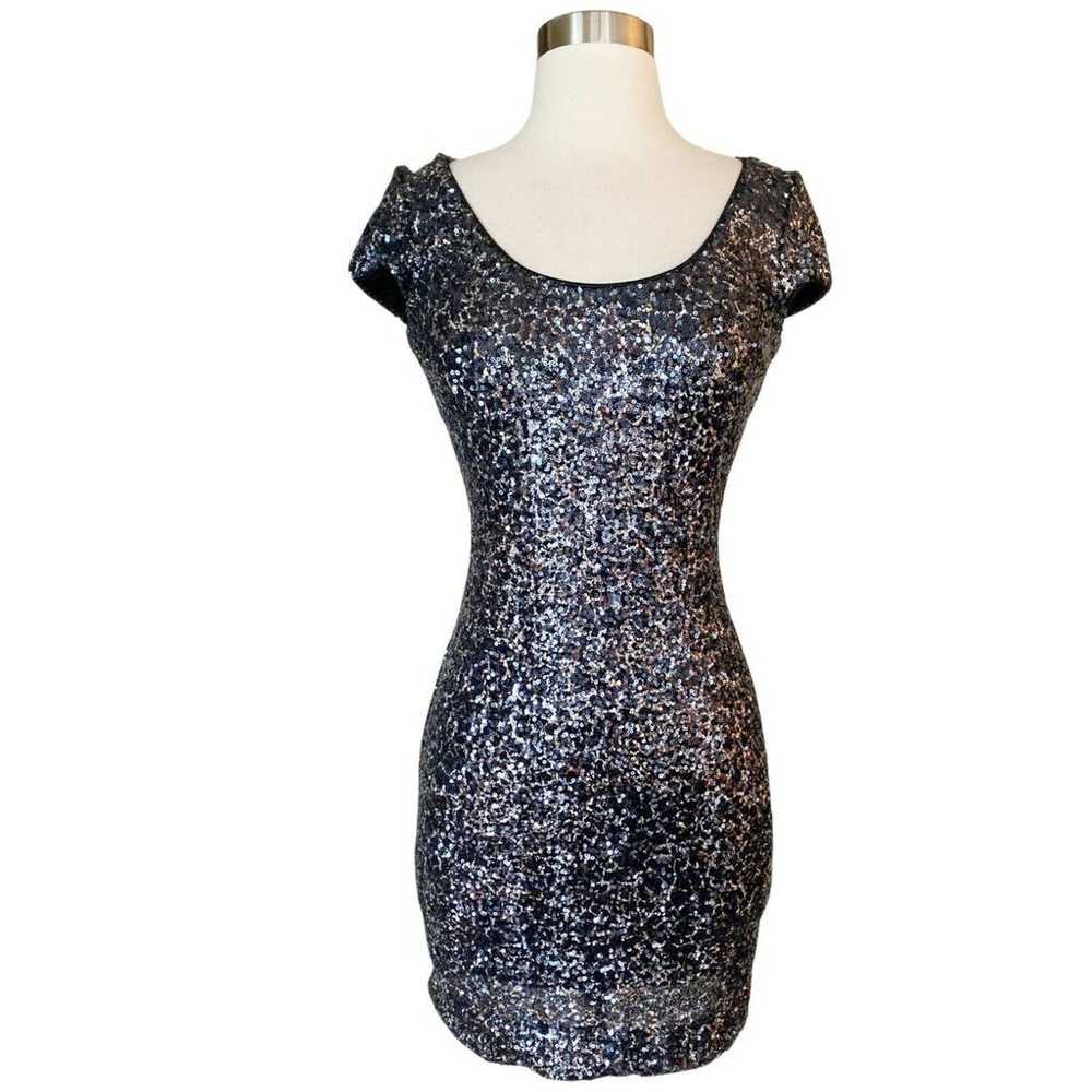 DRESS THE POPULATION Gabriella Mini Dress Sequins… - image 11