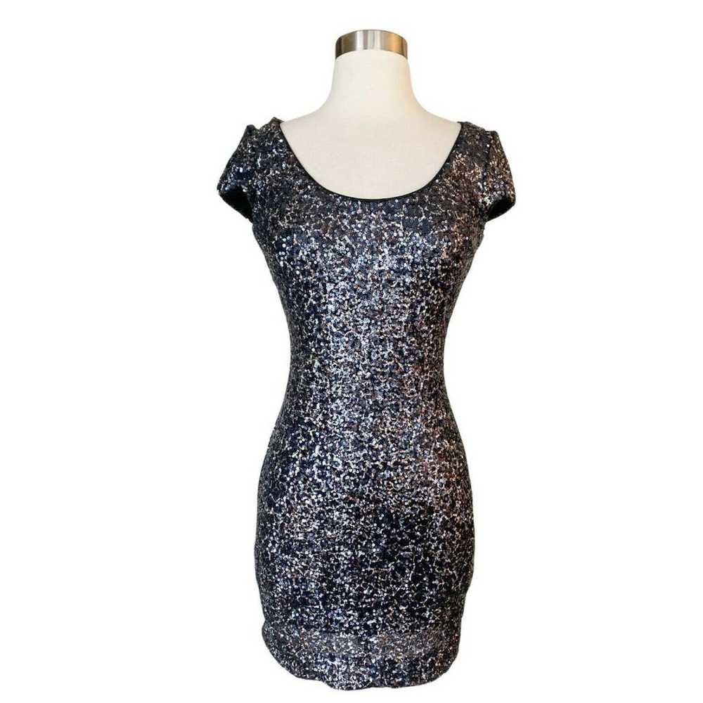 DRESS THE POPULATION Gabriella Mini Dress Sequins… - image 6