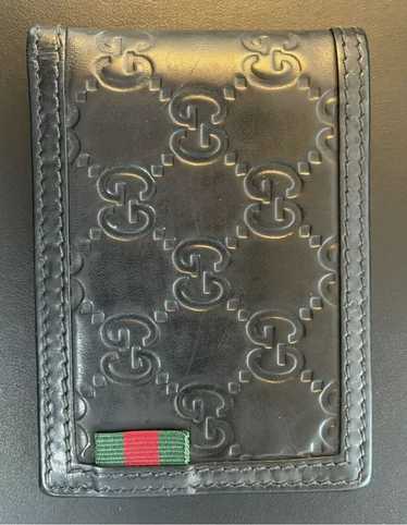 Gucci Vintage Gucci Monogram Embossed Wallet