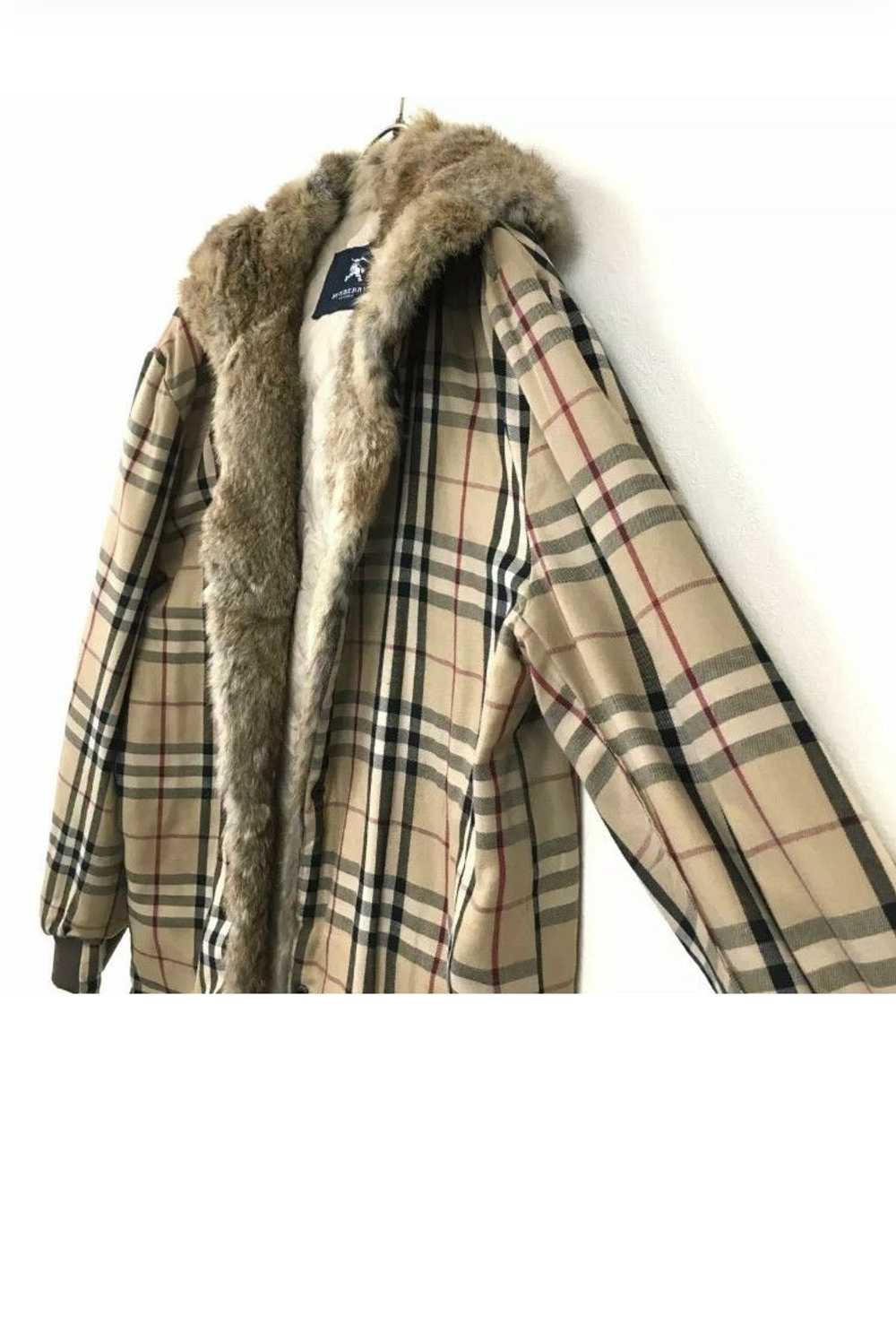 Burberry Rare Burberry Fur Reversible Coat - image 3